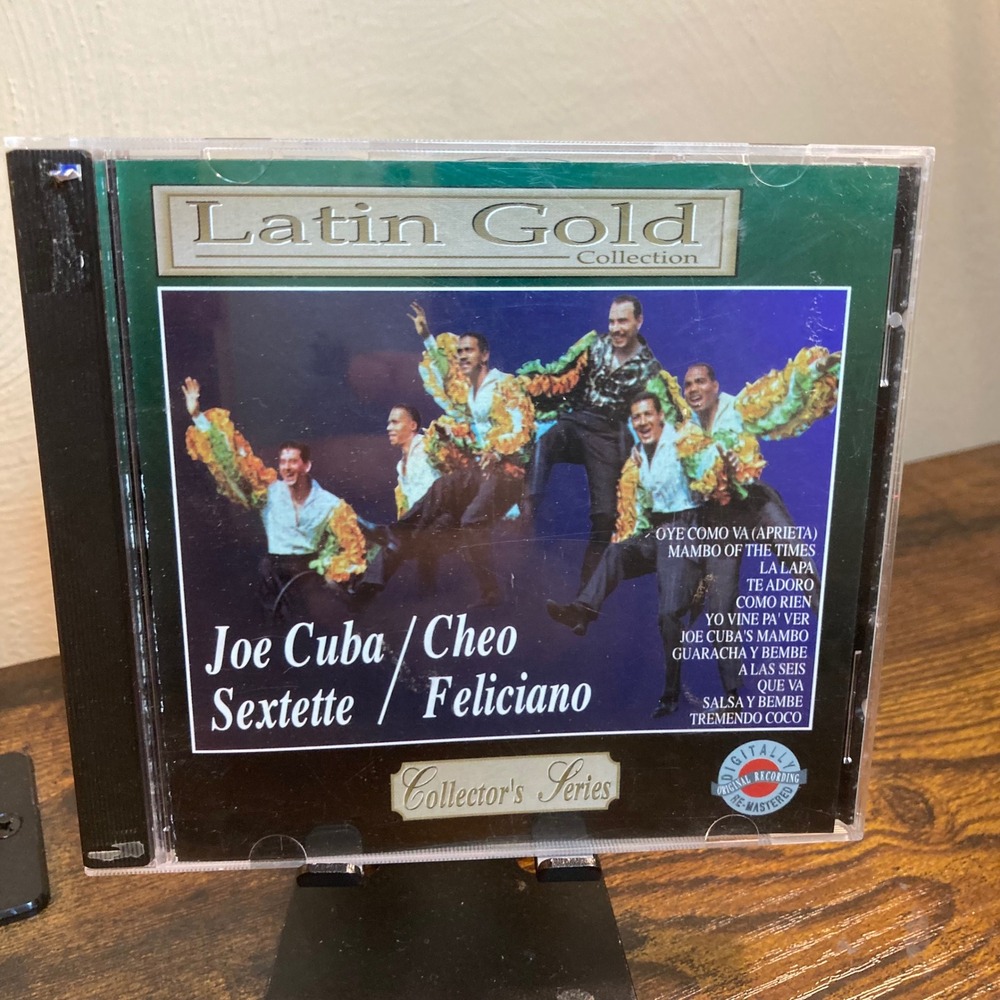 Joe Cuba Sextette Cheo Feliciano Latin Gold Collection CD Polydor Boogaloo Salsa